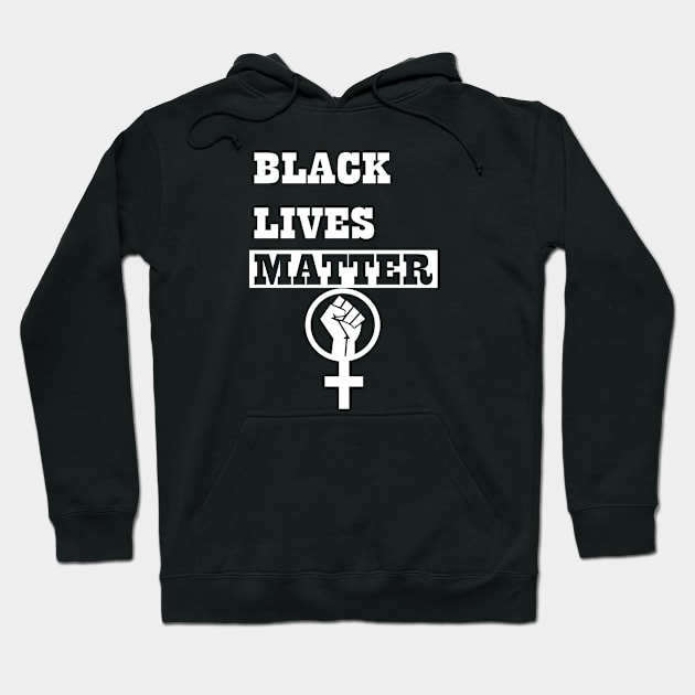 Black Lives Matter Hoodie by bratshirt